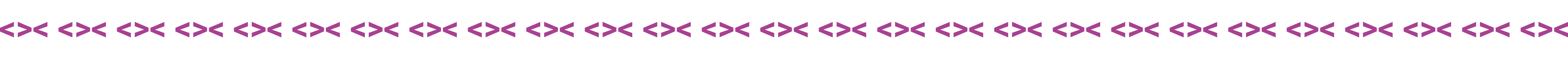 Grafisches Element - Trennlinie, die aus Fischsymbolen gebildet wird. Die Fische sind violet